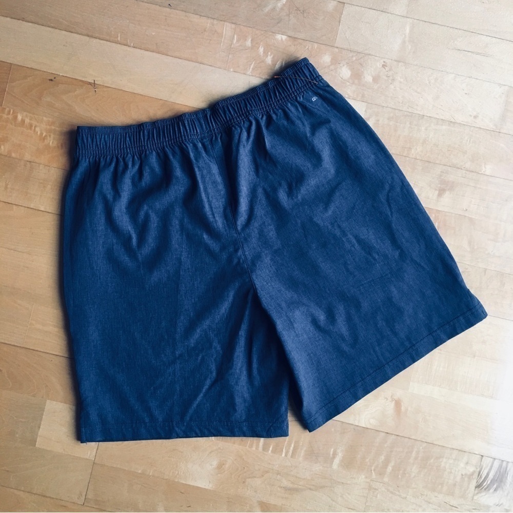 Layer 8 High Rise Performance Wear, Quick Dry Shorts, Dark Charcoal Gray, Size S